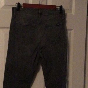 Dark gray joes skinny jeans